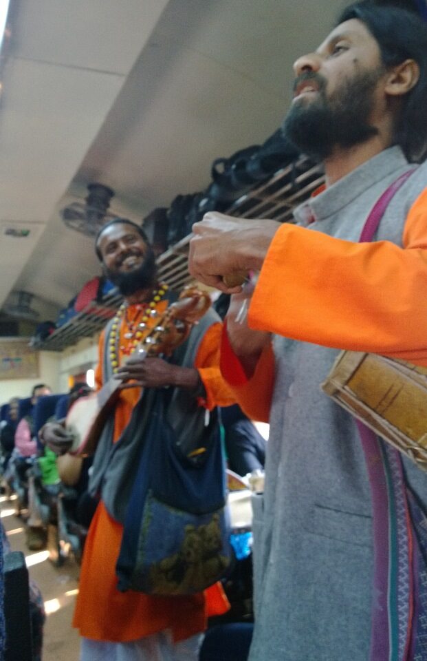 Train to Shantiniketan, West Bengal