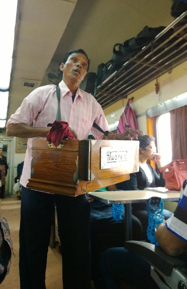 Train to Shantiniketan, West Bengal