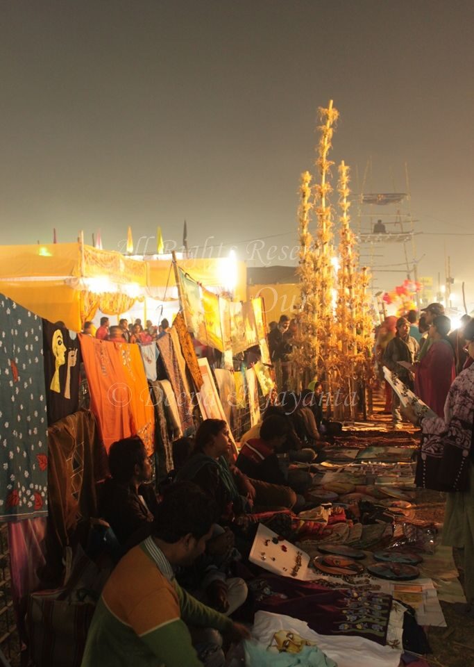 Arts & Crafts @Poush Mela-- Shopping in Shantiniketan