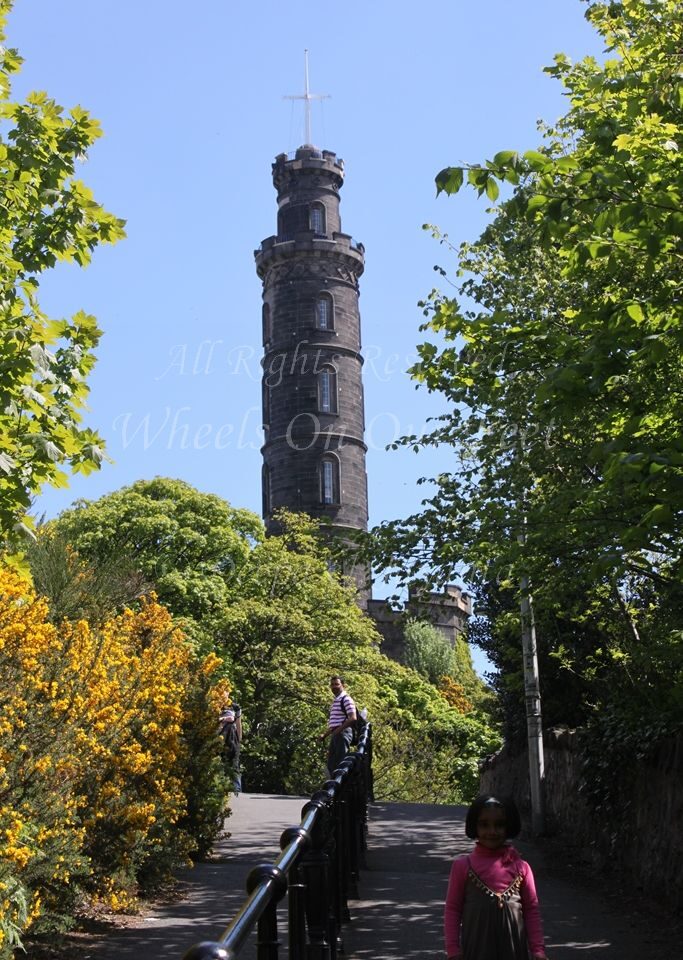 Calton Hill in Edinburgh, Scotland