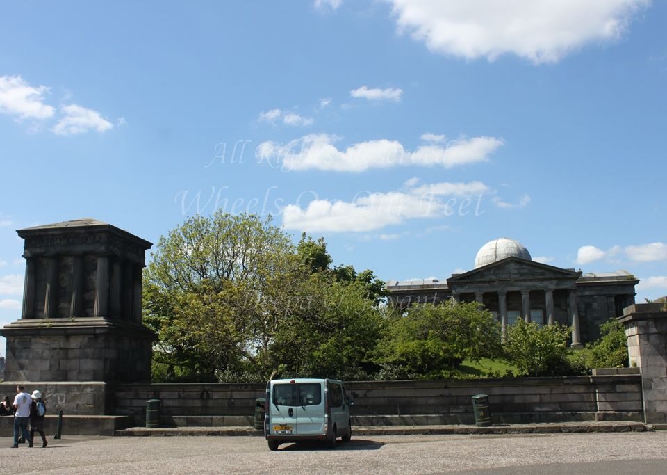 Calton Hill in Edinburgh, Scotland