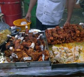 Ramadan Feast in Bangalore's Mosque Road in Frazer Town