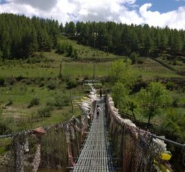 Chume Valley in Bhutan