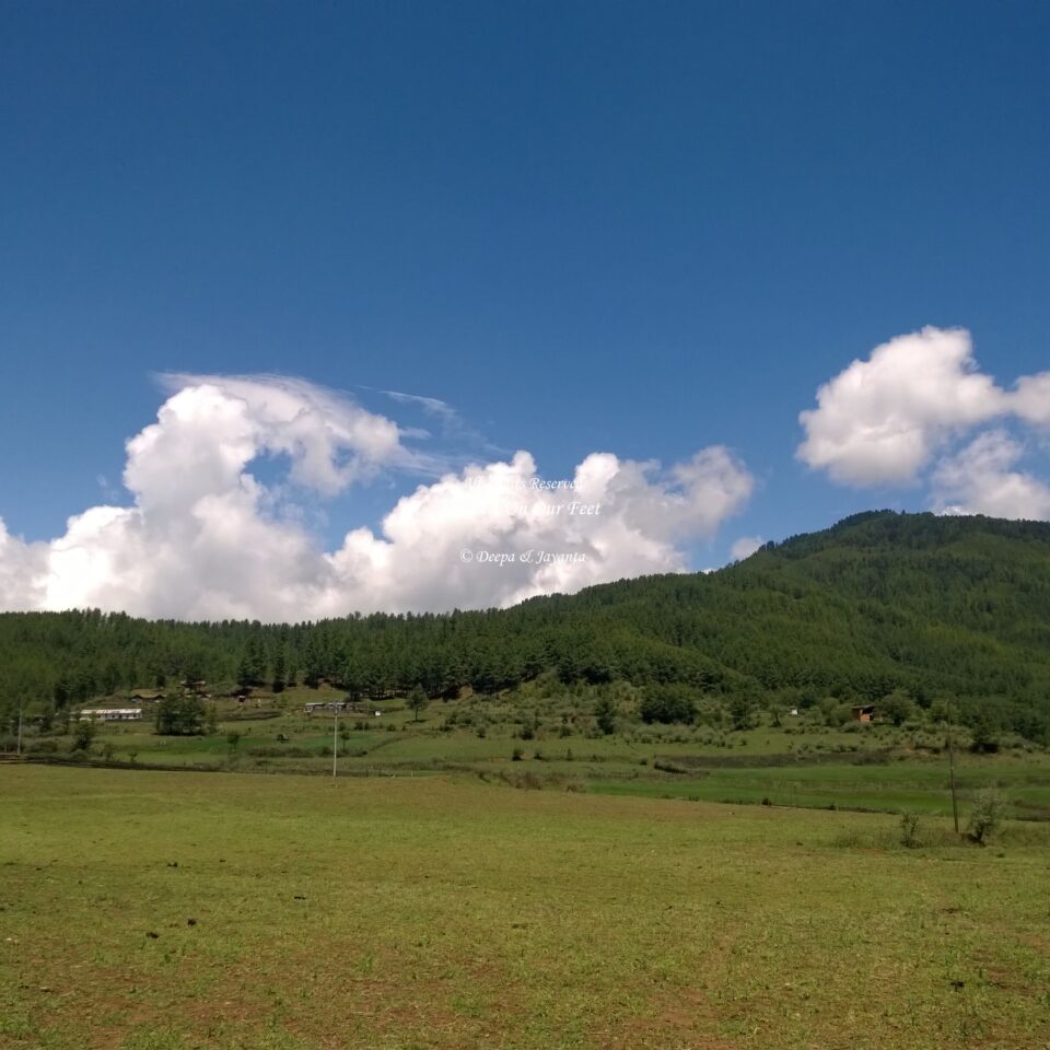 Chume Valley in Bhutan