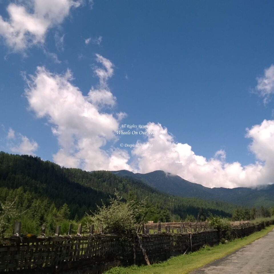 Chume Valley in Bhutan