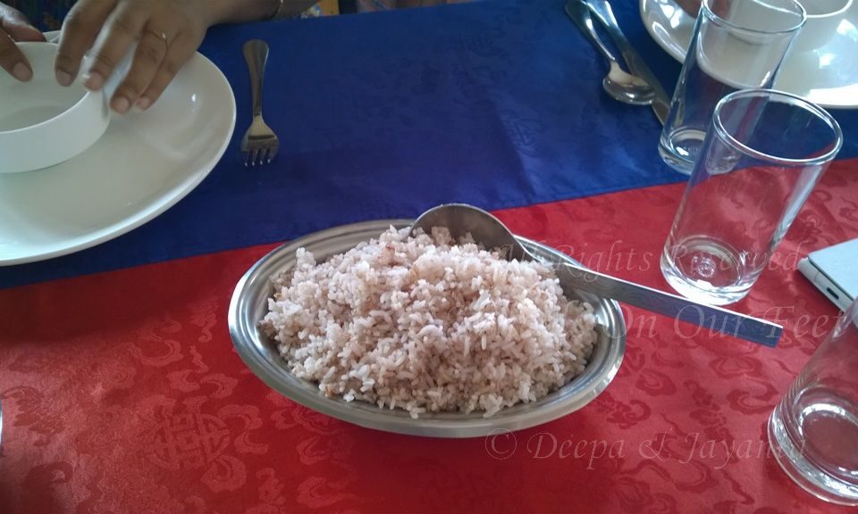 Local food Bhutan