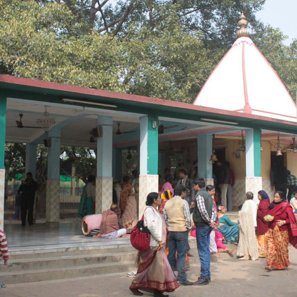 Sight-seeing in Shantiniketan -- Kankalitala Temple