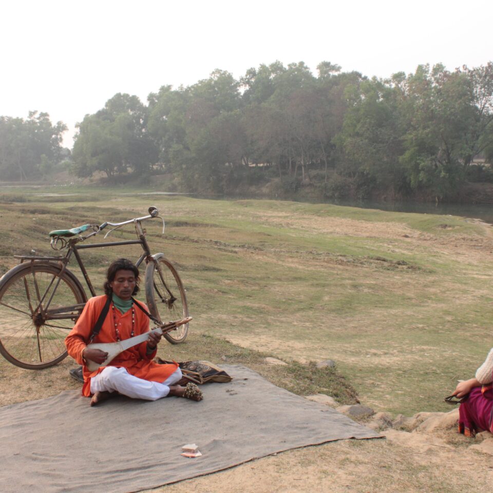 Sight-seeing in Shantiniketan -- Kopai River