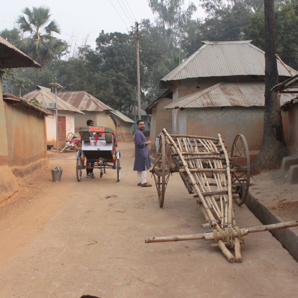 Sight-seeing in Shantiniketan -- Sonajhuri Village