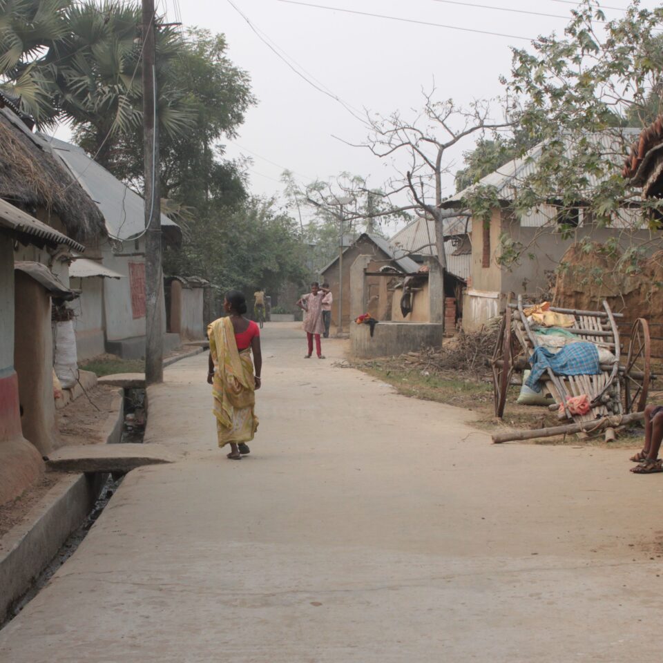 Touring Sonajhuri Gram in Shantiniketan