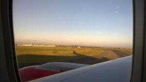 Jomo Kenyatta International Airport in Nairobi.