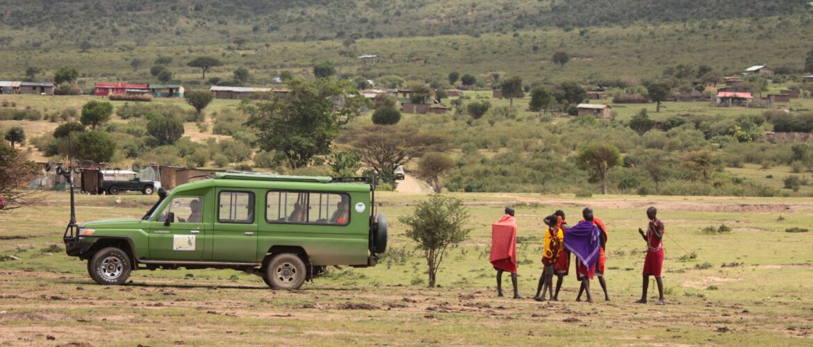 Watch how Masai tribesmen light fire in Masai Villages