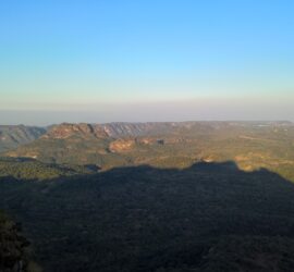 Sight-seeing in Panchmarhi -- Dhoopgarh