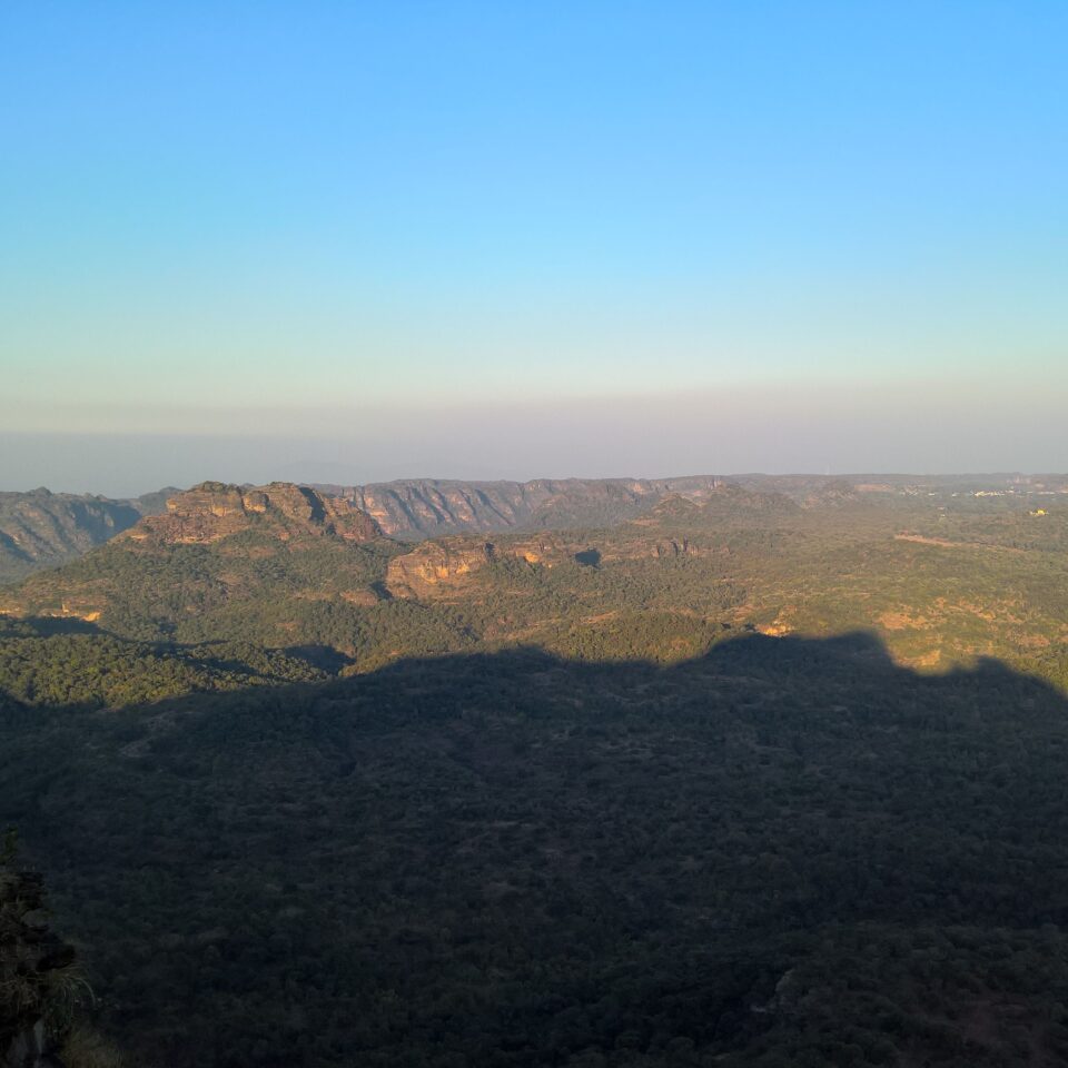 Sight-seeing in Panchmarhi -- Dhoopgarh