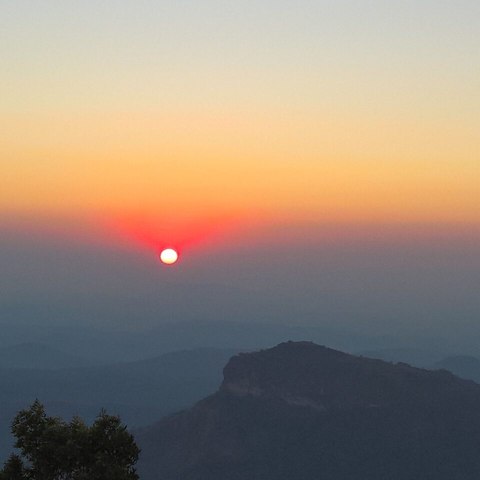 Sight-seeing in Panchmarhi -- Dhoopgarh, Sunrise Point