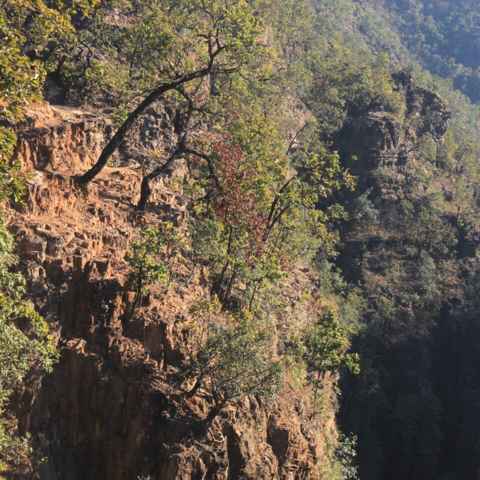 Sight-seeing in Panchmarhi -- Forsyth Point