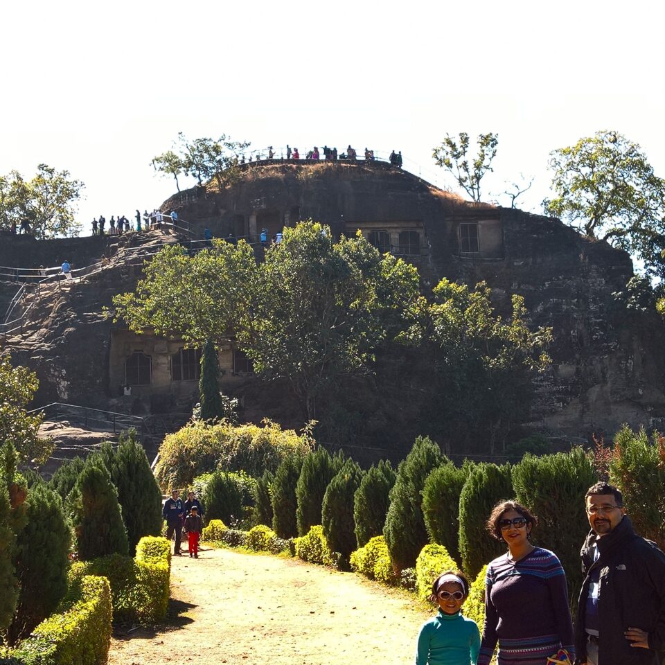 Sight seeing in Panchmarhi -- Pandav Caves