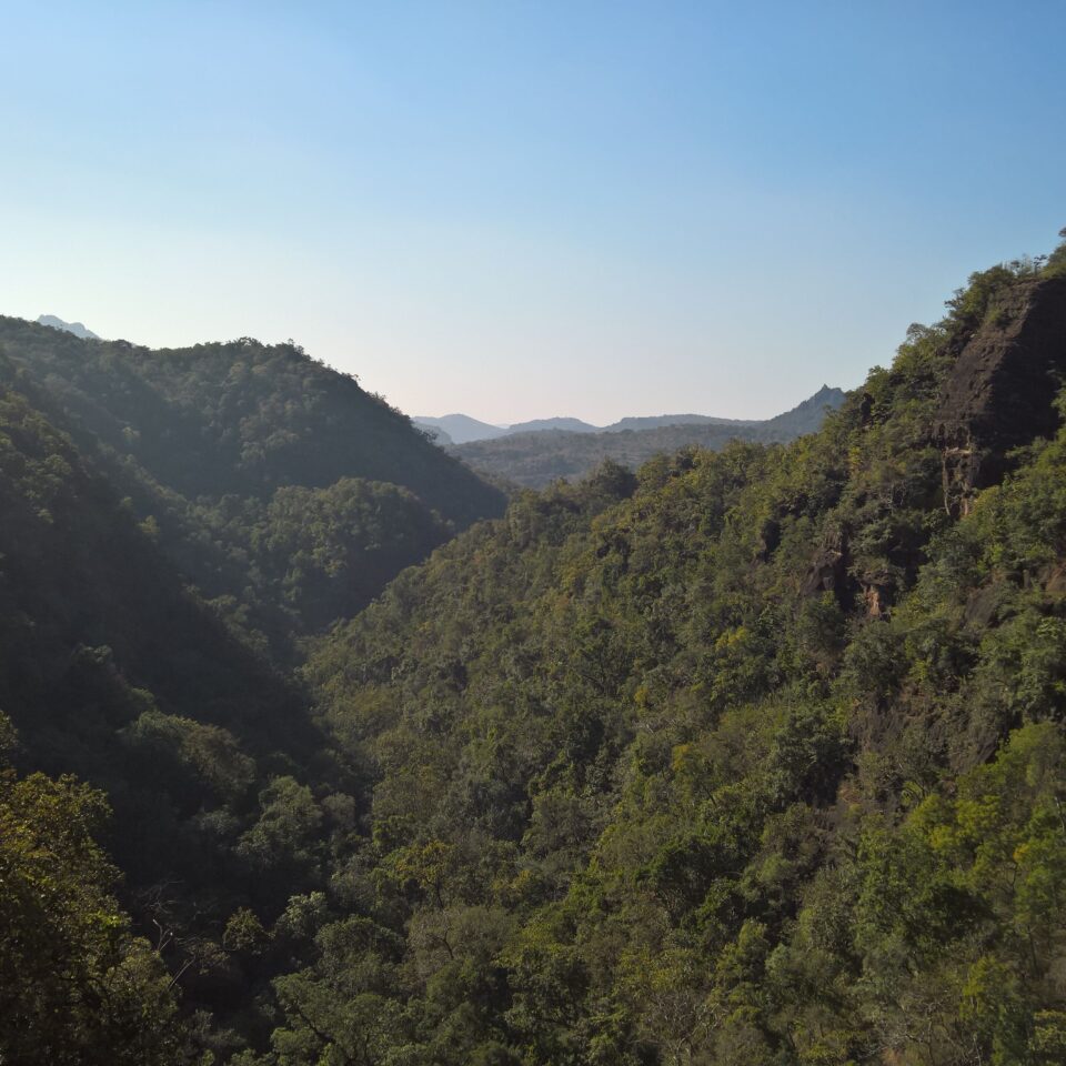 Sight seeing in Panchmarhi -- Satpura Range