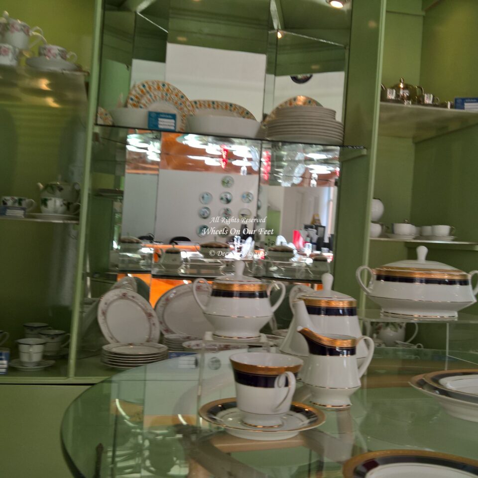 Tableware Shopping at Noritake in Sri Lanka