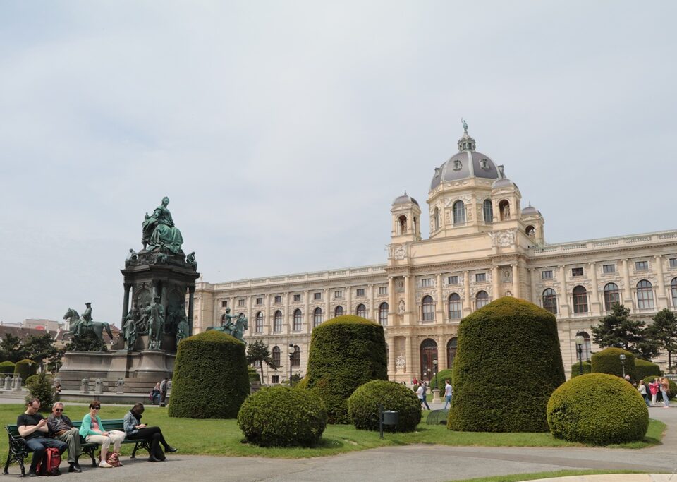 Sight-seeing in Vienna, Austria