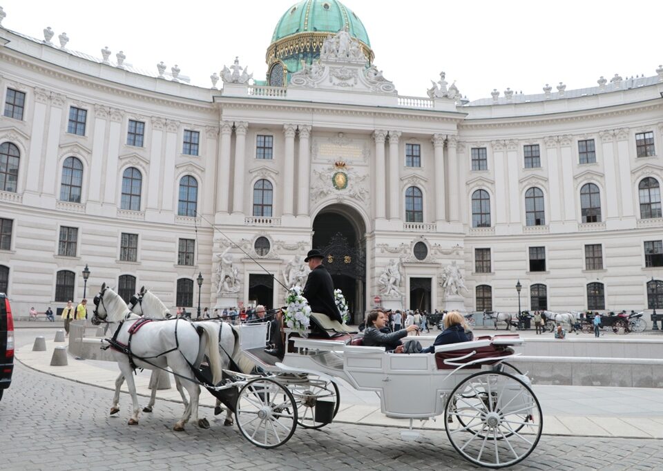 Sight-seeing in Vienna, Austria